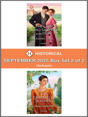 cover image of Harlequin Historical--September 2025--Box Set 2 of 2